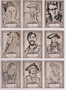 Outlander Season 3, Complete Characters Chase Card Set C1-9