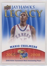 2013 Upper Deck University of Kansas Jayhawks Legacy Mario Chalmers #JL-28