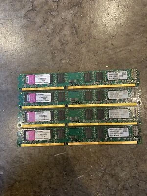 Lot 4 Kingston KTH9600B/2G 2GB DDR3 PC3-10600 1333MHz Desktop Memory - Image 1 of 4