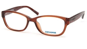 NEW CONVERSE Q035 UF BROWN EYEGLASSES GLASSES FRAME 49-15-130mm B32mm - Picture 1 of 10