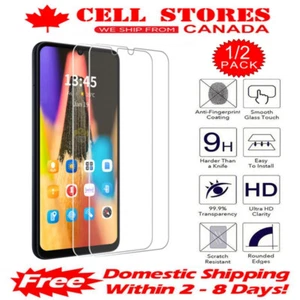 (1/2 Pks) Tempered Glass Screen Protector for Samsung A10 A10s A13 A14 A15 A16 - Foto 1 di 9