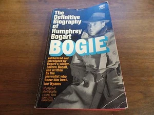 The Definitive Biography of Humphrey Bogart Bogie 1967 Mystery Novel 121415ame - Imagen 1 de 1