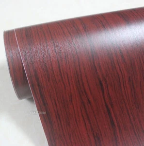 Satin Flexible Wood Grain 3D Textured Vinyl Wrap Car Furniture Sticker #9722 AX - Picture 1 of 3