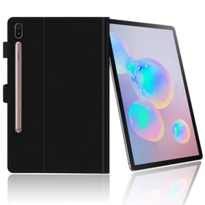 Heavy-Duty PU Leather Flip Case Cover for Samsung Galaxy Tab S6 10.5" SM-T860N - Picture 1 of 1