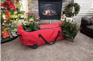 Premium Polyester Christmas Tree Storage Bag.9 ft. Artificial Tree heavy EZ 57" - Picture 1 of 6