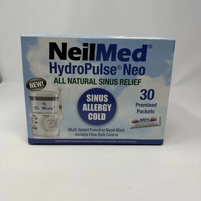 NeilMed HydroPulse Neo Multi-Speed Electric Pulsating Nasal Sinus Expire 10/2025 - Image 1 of 4