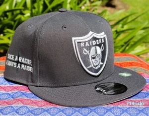 2024 NFL Draft Las Vegas Raiders Snapback Hat New Era 9FIFTY Official - Picture 1 of 8