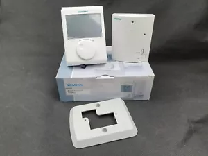 Termostato digital inalámbrico para habitación Siemens RDH100RF/SET reemplaza a RDH10RF BRTRF - Imagen 1 de 7