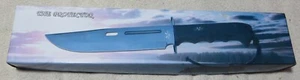 Frost Cutlery Fixed Blade Black Knife TX-002 The PROTECTOR - Picture 1 of 5