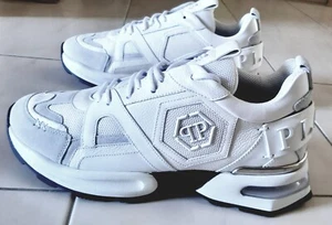 GR. 45 PHILIPP PLEIN Runner Mix Materials HEXAGON NEU OVP - Bild 1 von 4