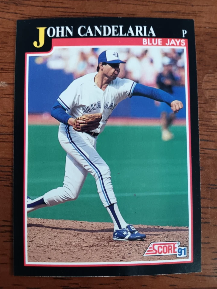 JOHN CANDELARIA BLUE JAYS 1991 SCORE BASEBALL #791 - Image 1 of 1