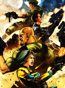 IDW Comics Gi Joe Volume 4 Issue No 07 The Fall Of Gi Joe Pt 7 Cvr SubA Mar 2015 - Picture 1 of 12