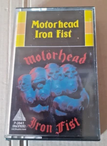 MOTORHEAD Iron Fist K7 P-3841 Hard/Rock/Speed/Thrash/Metal/Punk/HardCore/Lemmy - Picture 1 of 4