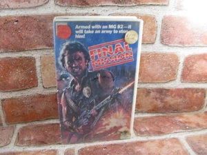 Final Mission VHS 1984 Rare VHS! HTF! OOP! Ex Rental - Imagen 1 de 5