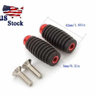 Juego trasero CNC reposapiés estribo pedal para Suzuki GSXR Honda CBR Yamaha YZF Foto 1 de 4