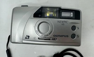 Olympus Newpic XB - Film Camera - Point & Shoot With Case Untested APS & Case - Image 1 of 4