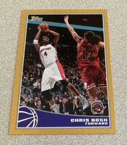2009-10 Topps Gold #282 Chris Bosh Raptors /2009