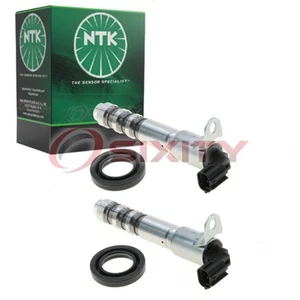 2 pc NGK NTK Intake Variable Timing Solenoid VVTs for 2016 Cadillac ATS 3.6L lc - Picture 1 of 5
