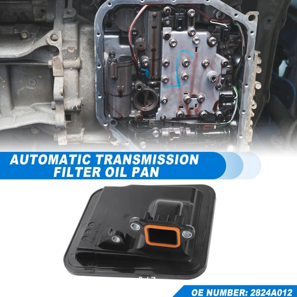 Transmission Filter Oil Pan for Mitsubishi Outlander 2007-2020 2824A012 Black - Image 1 of 4