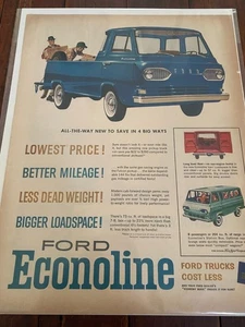 Vintage 1961 For Econoline Truck ad - Picture 1 of 1
