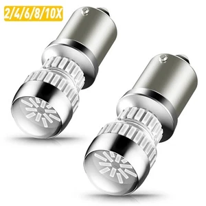 2-10x BA15S 1156 P21W AUXITO 4014 TURN LED INDICATOR SIGNAL CANBUS BULB GLOBE AU - Picture 1 of 12