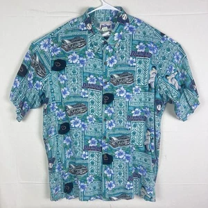 Reyn Spooner Hawaiian Shirt Mens XXL Arizona Diamondbacks Spun Rayon Button MLB - Picture 1 of 16