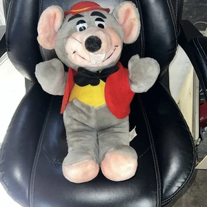 Vintage 1988 Chuck E. Cheese Showbiz Pizza Stofftier Plüschtier 21 Zoll EUC - Bild 1 von 15