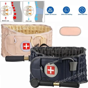 Rücken Dekompression Lumbar Unterstützung Gürtel Air Traction Schmerzlinderung - Bild 1 von 20