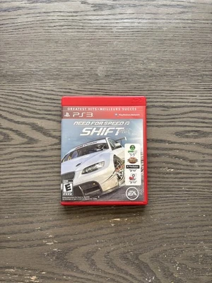 Need for Speed Shift PS3 VG+ CIB Complete W/ Manual PlayStation 3 Greatest Hits - Image 1 of 4