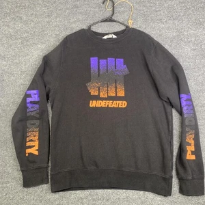 Undefeated Sweatshirt Herren Large schwarz Play Dirty Grafik Rundhals Pullover - Bild 1 von 11