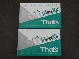 THATS VX-A 100 VANEXA  NEU OVP UNUSED NEW 2 STÜCK 2 PIECES SEALED - Picture 1 of 3