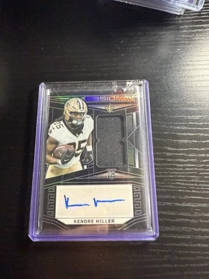 2023 Panini Obsidian - Rookie Jersey Autographs Kendre Miller #208 /199   - Image 1 of 2