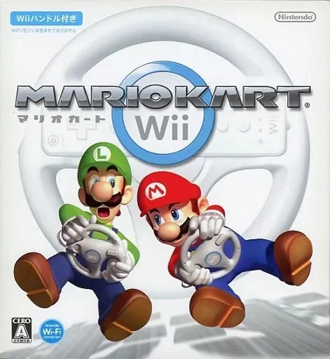 Mario Kart Wii Nintendo Wii Japan Used Disc Tested Includes Wii Handle - Image 1 of 1