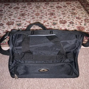 Reisetasche Vintage Freizeit Marke schwarz Handgepäck - Bild 1 von 8