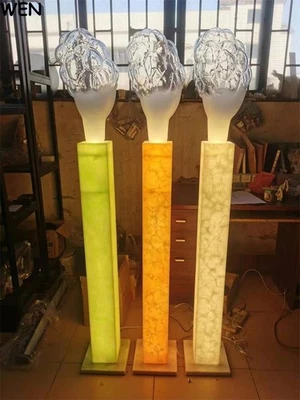 Modern bubble floor lamps,bedroom living room lamps Decorative lighting fixtures - Image 1 of 4