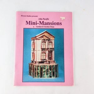 Libro de patrones de casas de vitrales 3D Alta Pacific Mini-Mansions de Carolyn Otsen - Imagen 1 de 3