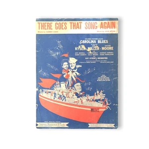 There goes that Song Again, Sheet music, vintage, Carolina Blues, Veteran's Day  - Picture 1 of 3