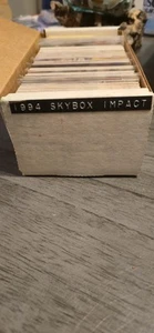 1994 Skybox Impact Football Complete Set 1-300 Marshall Faulk RC - Picture 1 of 2