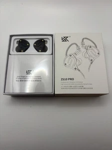 Auriculares internos de metal de alta fidelidad KZ ZS10 Pro 4BA+1DD 5 controladores (sin micrófono) - Imagen 1 de 5