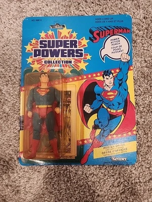 Figura de acción de Superman DC Kenner Super Powers Collection 1984 de colección juguete Foto 1 de 4