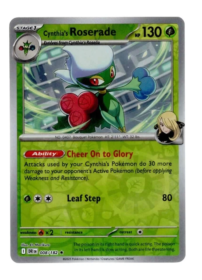 Roserade 009/162 Sv05: Temporal Forces Reverse Holo - Image 1 of 1