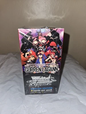 Blanco Negro Gurren Lagann SEALED Booster Box - (GL/S52) Foto 1 de 3