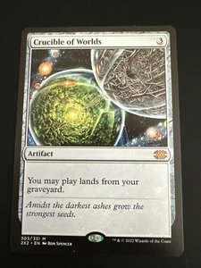 Crucible of Worlds Double Masters 2022 Magic: The Gathering Karte - Bild 1 von 6