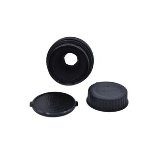 Olympus Zuiko 50mm f/2 Macro Manual Focus Lens for Nikon F-Mount, with Caps - Picture 1 of 4