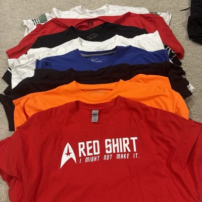 Men Tshirt Grunt Nike Lot Of 7 - Image 1 of 4