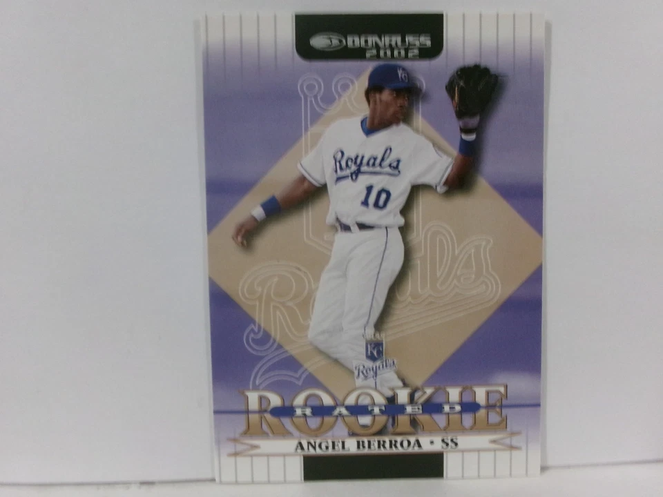 2002 Donruss Rated Rookie #176 Angel Berroa  - Image 1 of 2