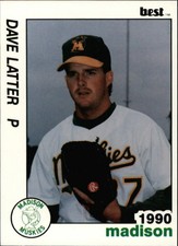 1990 Madison Muskies Best #18 Dave Latter