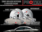 Protex Rear Brake Rotors & Ultra Pads Suits Bmw 740I 750I E65 740Li E66 2001-08