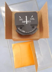Cessna Ammeter 6246-00665 New Old Stock - Picture 1 of 3