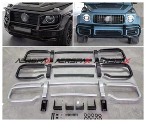 Front Bumper Protector Bull Bar Guard Fits Benz G Class W463 W464 W463A G63 AMG - Picture 1 of 20